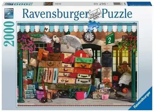 Ravensburger Puzzle 2D 2000 el.: Podrożujące światło