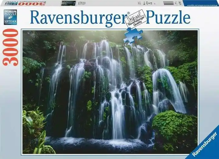 Ravensburger Puzzle 2D 3000 elementów: Wodospady 17116