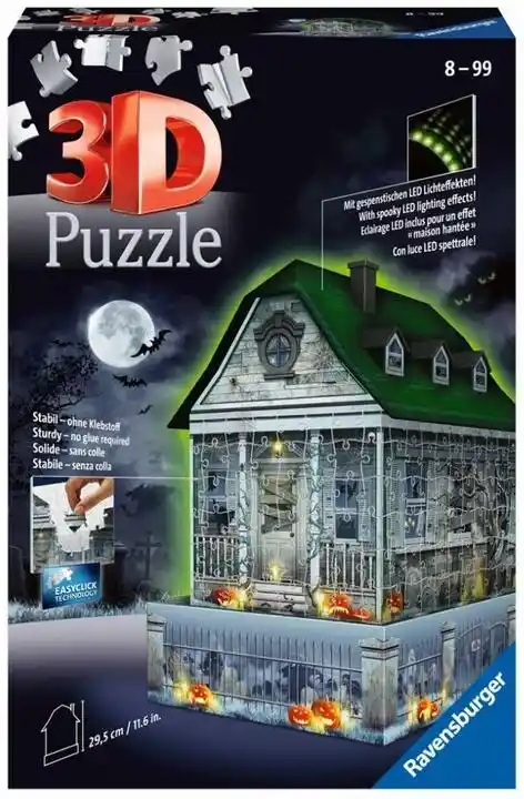 Ravensburger Puzzle 3D 216 El Nawiedzony dom