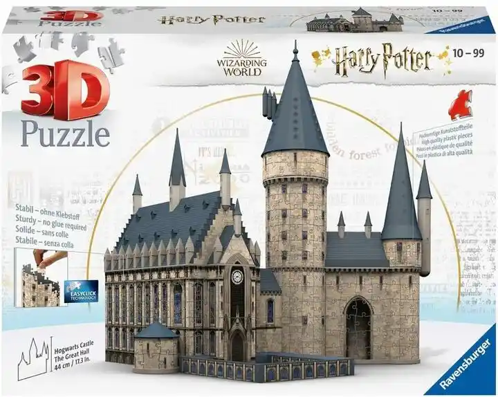 Ravensburger PUZZLE 3D 540 ZAMEK HOGWARTS HARRY POTTER