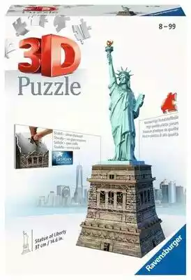 Ravensburger Puzzle 3D Budowle Statua Wolności (108 elementów)