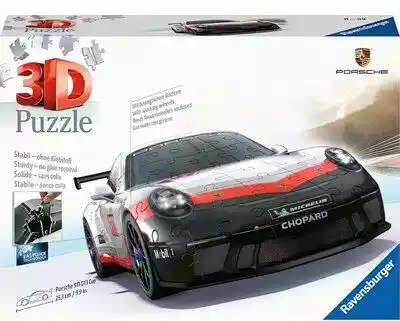 Ravensburger Puzzle 3D Porsche 911 GT3 Cup 11557 (108 elementów)