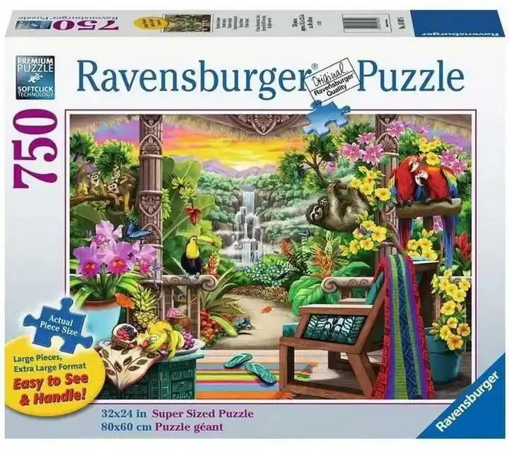 Ravensburger PUZZLE 750 ODPOCZYNEK W TROPIKACH