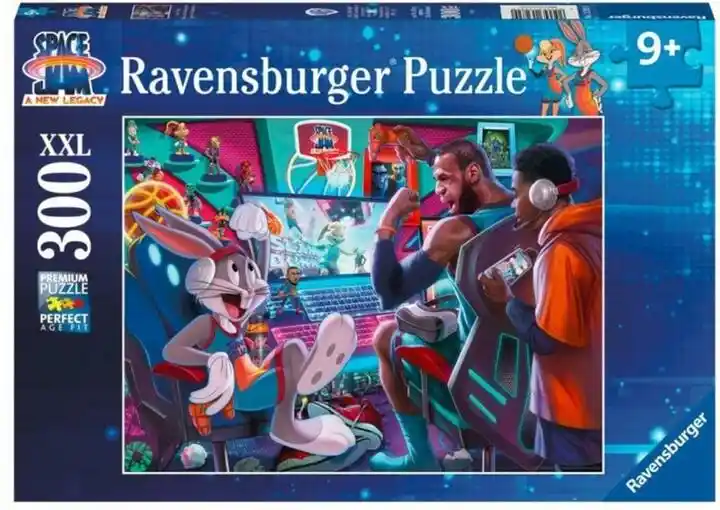 Ravensburger Puzzle dla dzieci 2D: Kosmiczny mecz 300 el.