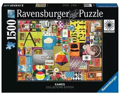 Ravensburger Puzzle Eames Domek z kart 16951 (1500 elementów)