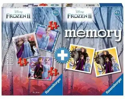 Ravensburger Puzzle Kraina Lodu 2 20673 (110 elementów) + memory