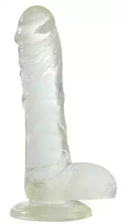 Real Fallo JellyRapture Clear 10 - Dildo klasyczne