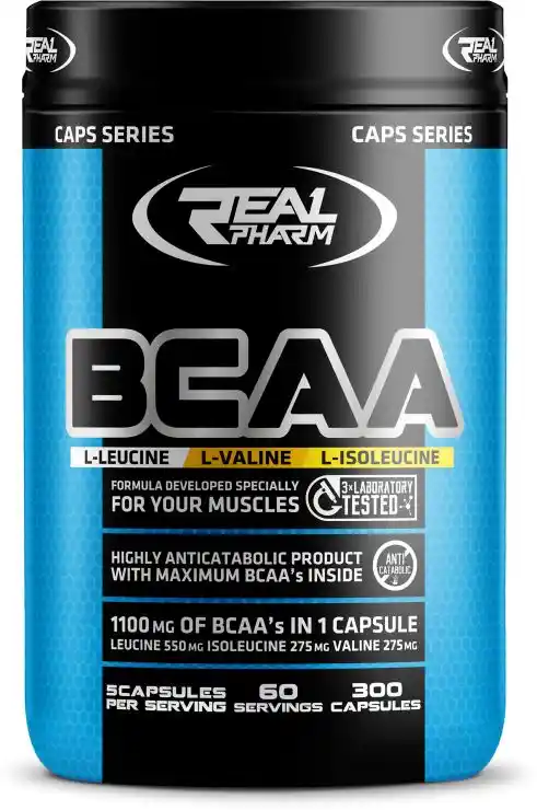 Real Pharm BCAA 1100mg 300 kaps