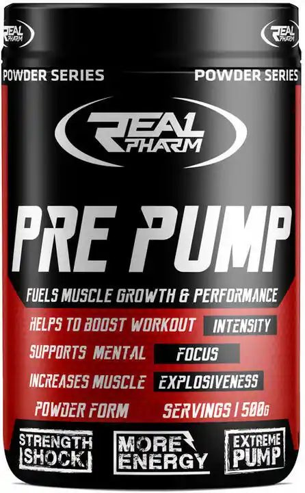 Real Pharm Booster Pre Pump 500 g mango-marakuja