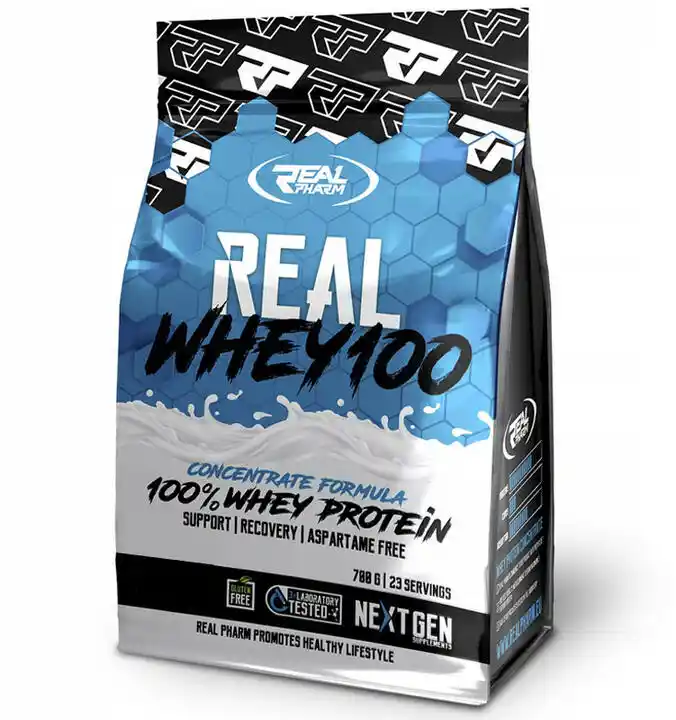 Real Pharm , Real Whey, 700 g, biała czekolada-kokos