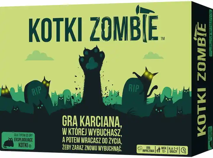 Rebel Eksplodujące Kotki: Zombie