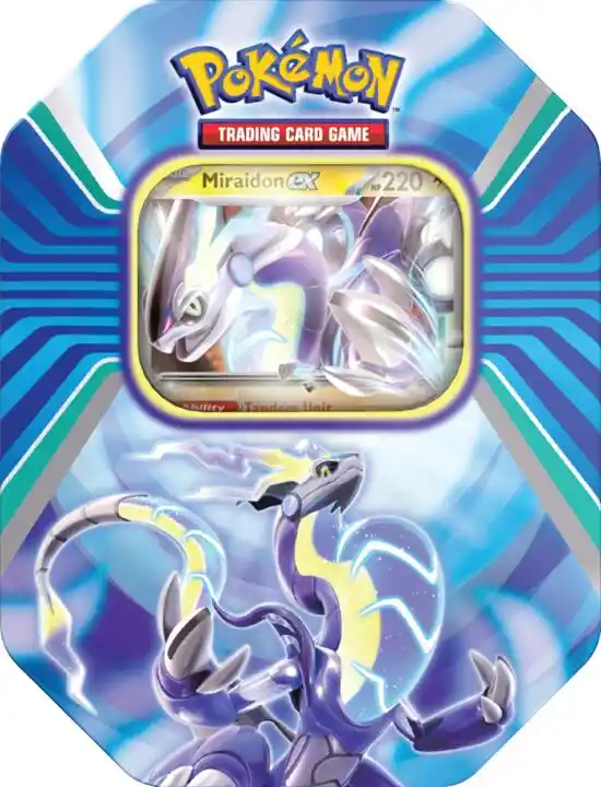 Rebel Pokemon Tcg: Paldea Legends Tin Mix