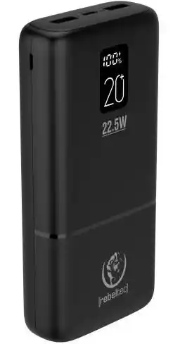 Rebeltec Powerbank P20 Lcdpd 20 000mAh Pd 22,5W