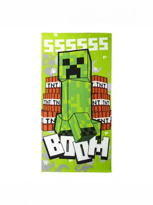 Ręcznik Minecraft Creeper Boom