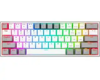 Redragon K616-RGB Fizz Pro Biało-szary Klawiatura mechaniczna