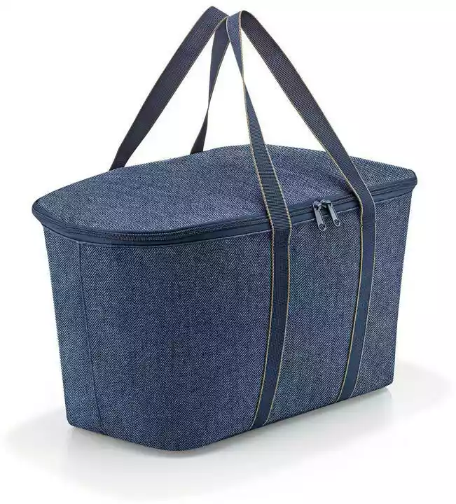 Reisenthel Torba termiczna COOLERBAG, herringbone dark blue