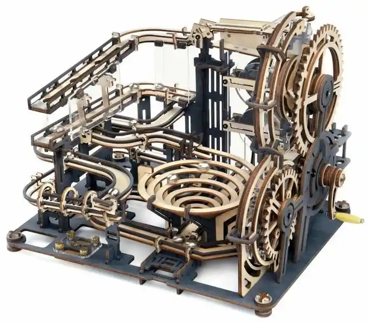 Robotime 3D składanka toru kulkowego Miasto przeszkód