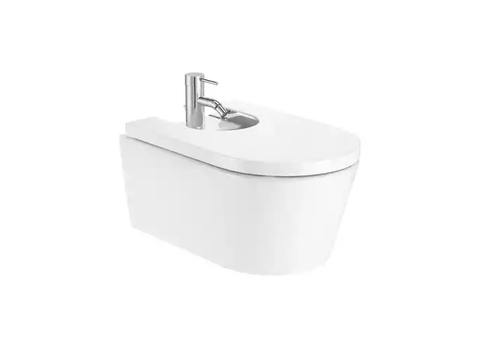 Roca Inspira Round Bidet podwieszany 37x56x25 cm biały A357525000