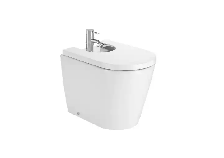 Roca Inspira Round Bidet stojący 37x56x40 cm biały A357527000