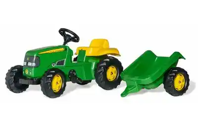 Rolly Toys Jeździk Traktor John Deere 012190 z przyczepą