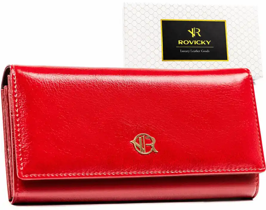 Rovicky Portfel damski RPX-24A-ML Red czerwony