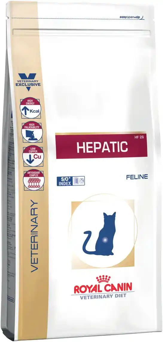 Royal Canin Cat Hepatic Feline 2 kg - sucha karma dla kotów z niewydolnością wątroby 2kg