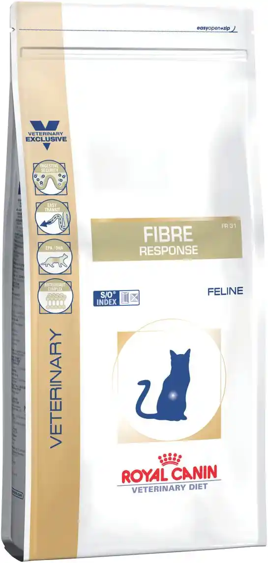 Royal Canin Karma sucha dla kota Veterinary Diet Feline Fibre Responce Cat FR31 2 kg