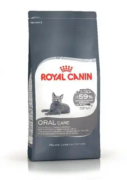 Royal Canin Oral Care 8 kg - sucha karma dla kotów pomaga w redukcji odkładania kamienia nazębnego 8kg