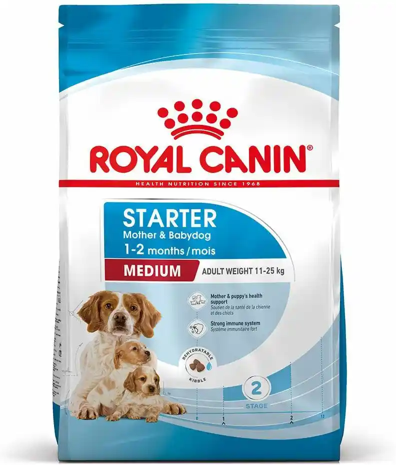 Royal Canin Size Royal Canin Medium Starter Mother & Babydog - 15 kg