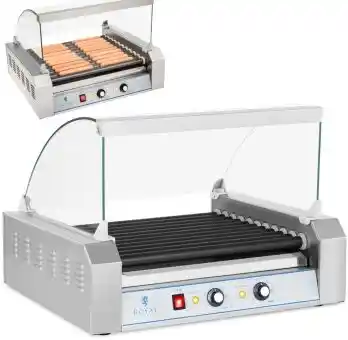 Royal Catering Grill rolkowy - 11 rolek - teflon RCHG-11T