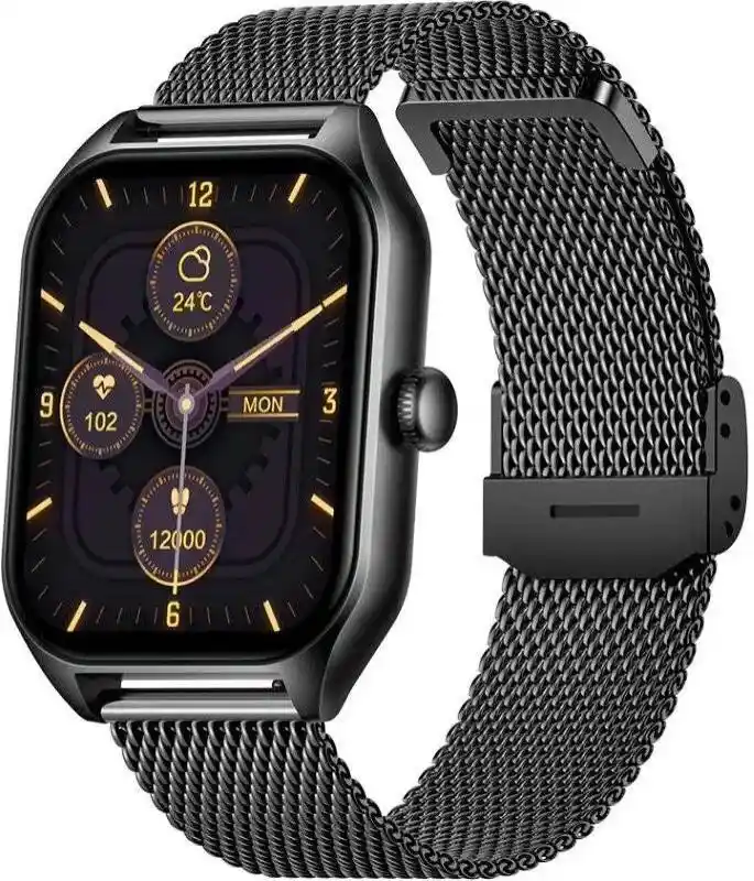 Rubicon Zegarek SMARTWATCH RNCF03 czarny mesh