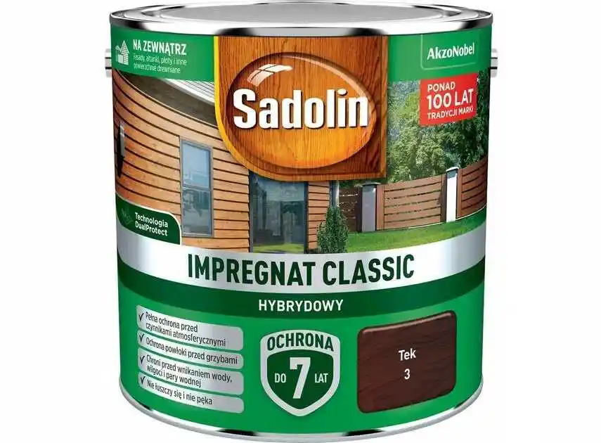 Sadolin Impregnat Classic Hybrydowy Tek 2,5L