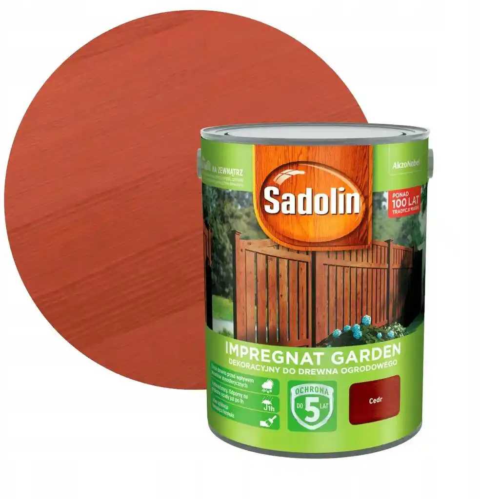 SADOLIN Impregnat Garden cedr 5L