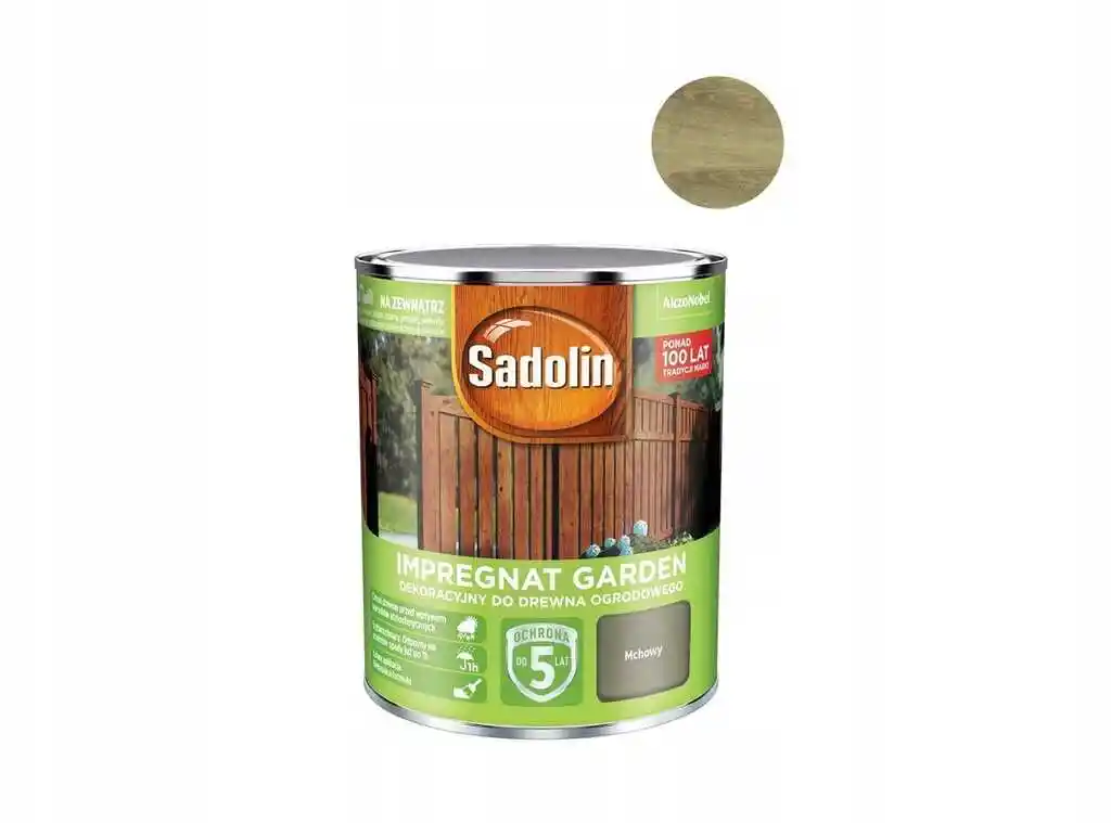 SADOLIN Impregnat Garden mchowy 5L