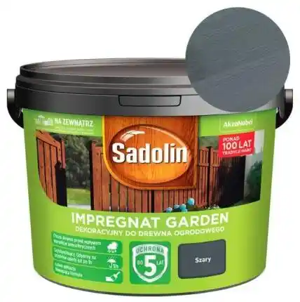 SADOLIN Impregnat Garden szary 9L