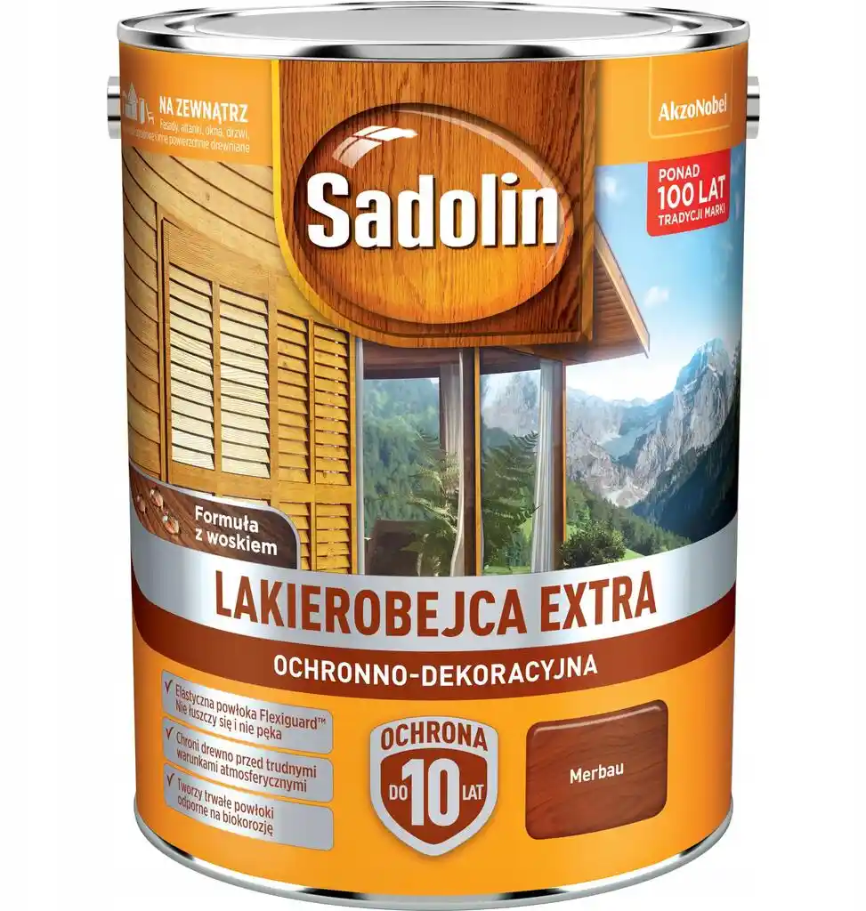 Sadolin Lakierobejca Extra Merbau 5L