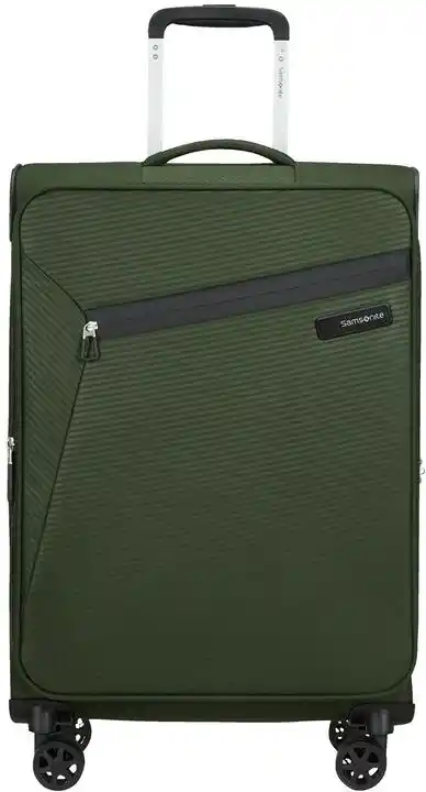 Samsonite Walizka średnia poszerzana Litebeam climbing ivy 146853-9199