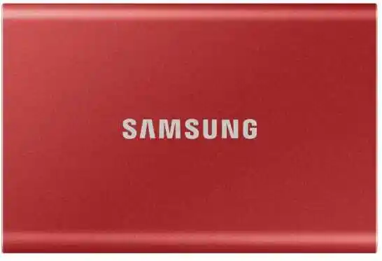 Samsung Dysk SSD T7 1TB USB 3.2 Gen.2 czerwony (MU-PC1T0R/WW)