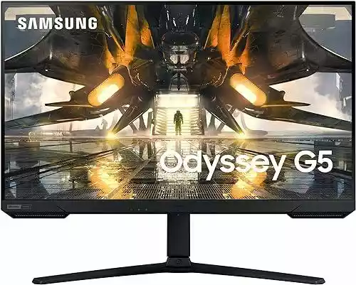 Samsung Odyssey G5 S32AG520PP - gamingowy - 32 cale - 2K - 165Hz - 1ms monitor LED