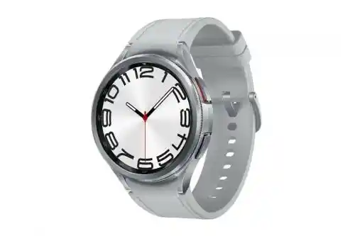 Samsung Smartwatch GPS Galaxy Watch6 Classic BT 47mm Stainless Silver SM-R960NZSAEUE