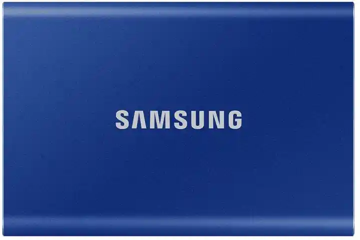 Samsung T7 500GB USB 3.2 Niebieski Dysk SSD zewnętrzny