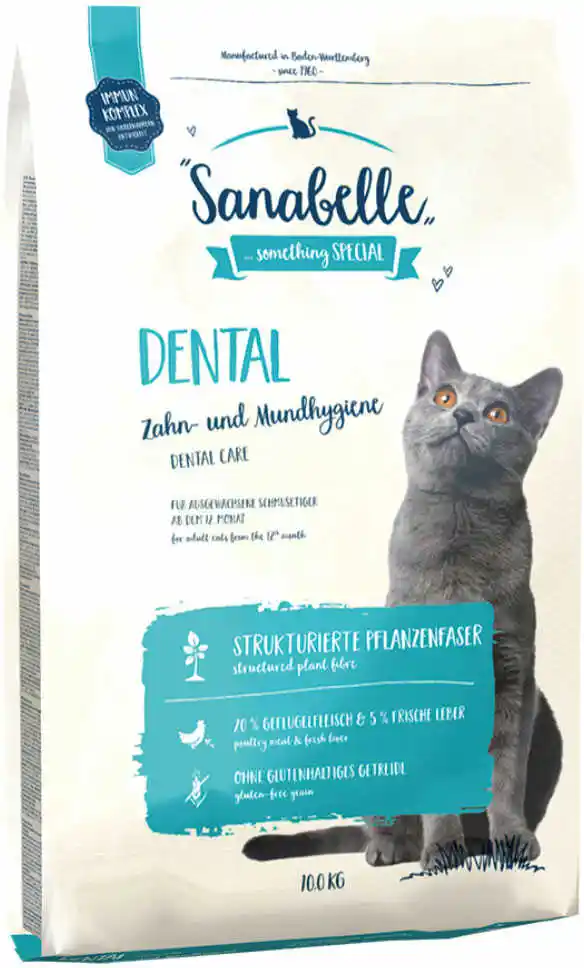 Sanabelle Sucha karma dla kotów Dental 10 kg