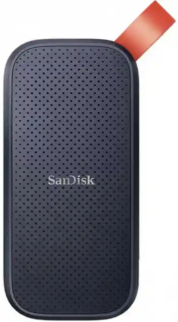 Sandisk Portable SSD 1TB USB 3.2 Czarny Dysk SSD zewnętrzny