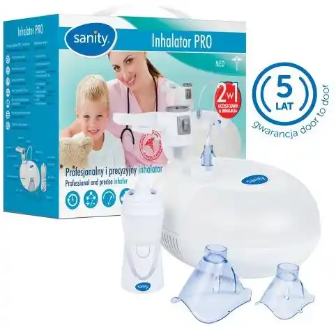 Sanity Inhalator Pro 2w1 Oczyszczanie i Inhalacja