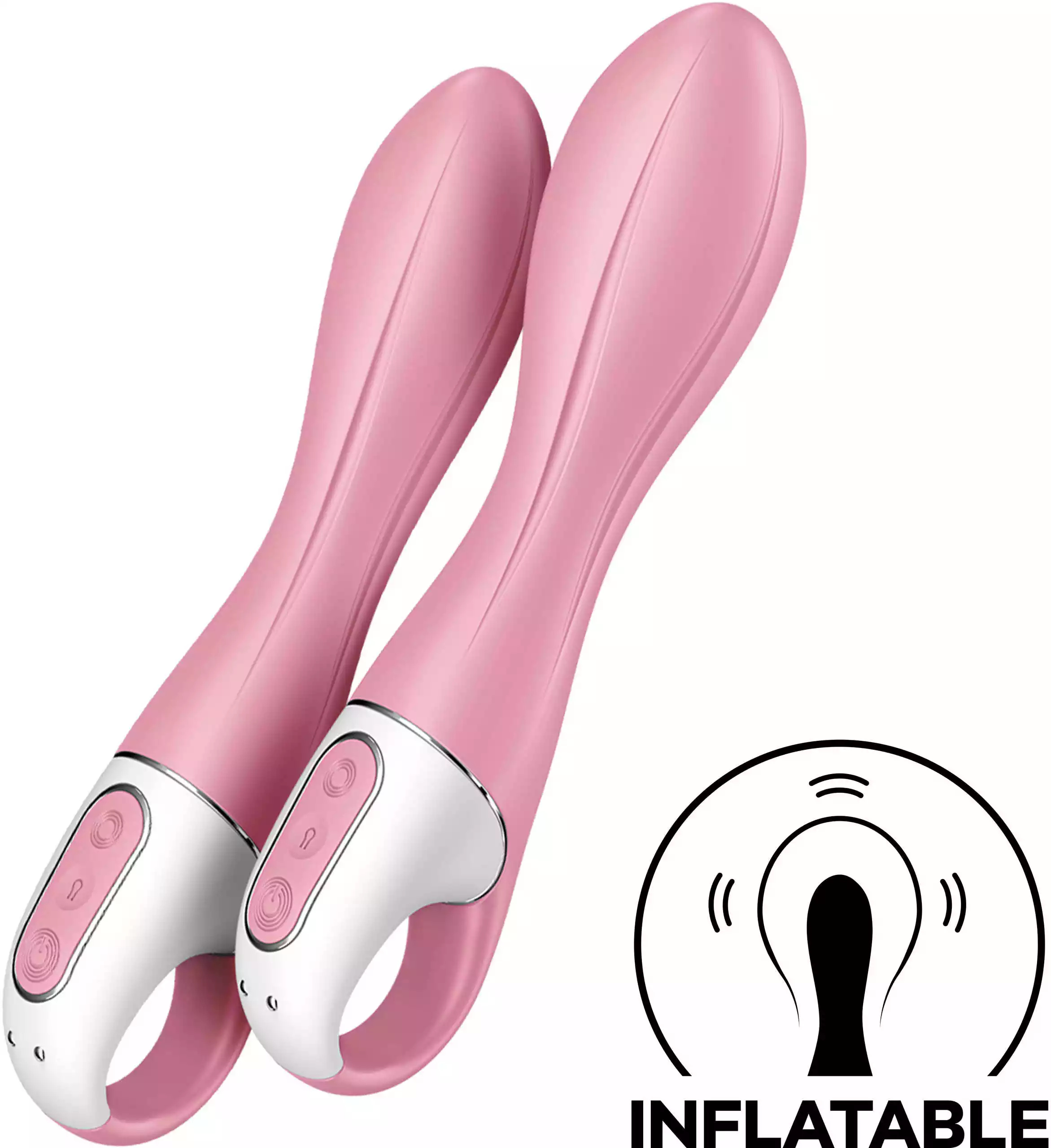 Satisfyer Air Pump Vibrator 2 light red