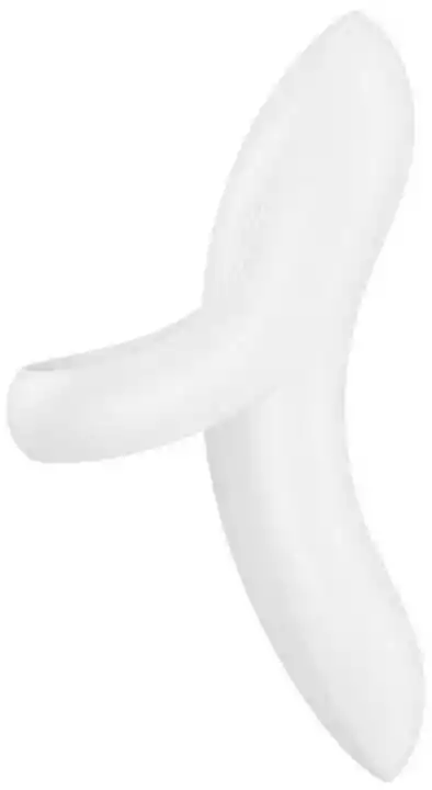 Satisfyer Bold Lover - ładowalny, wodoodporny wibrator na palec (biały)