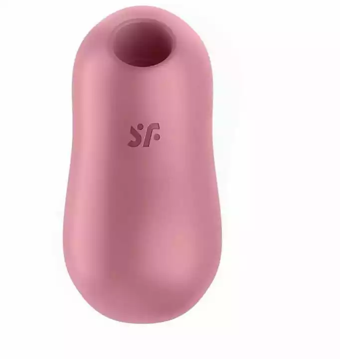 Satisfyer Cotton Candy - akumulatorowy wibrator łechtaczkowy (koralowy)