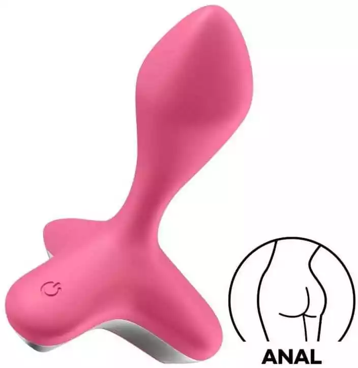 Satisfyer Game Changer Pink - wibrujacy korek analny różowy