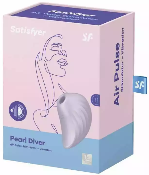 Satisfyer Masażer Pearl Diver Violet 1 Sztuka