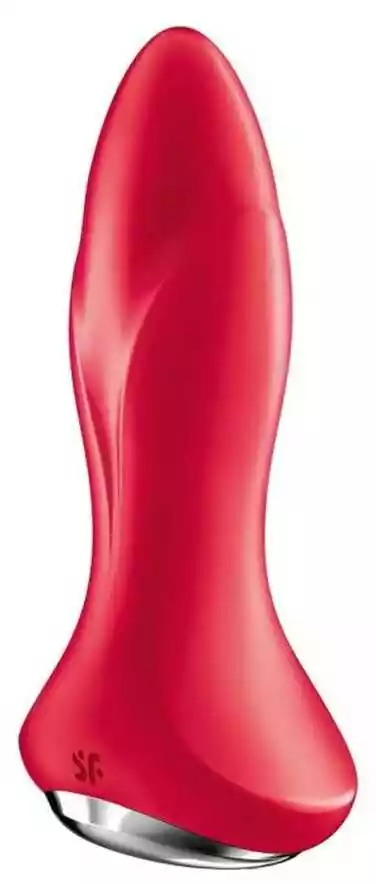 Satisfyer Rotator Plug 1 korek analny wibrujący czerwony